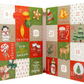 24 Day Cookie Advent Calendars – Merry Christmas  -made by Miss Cookie Packaging 1 pezzo