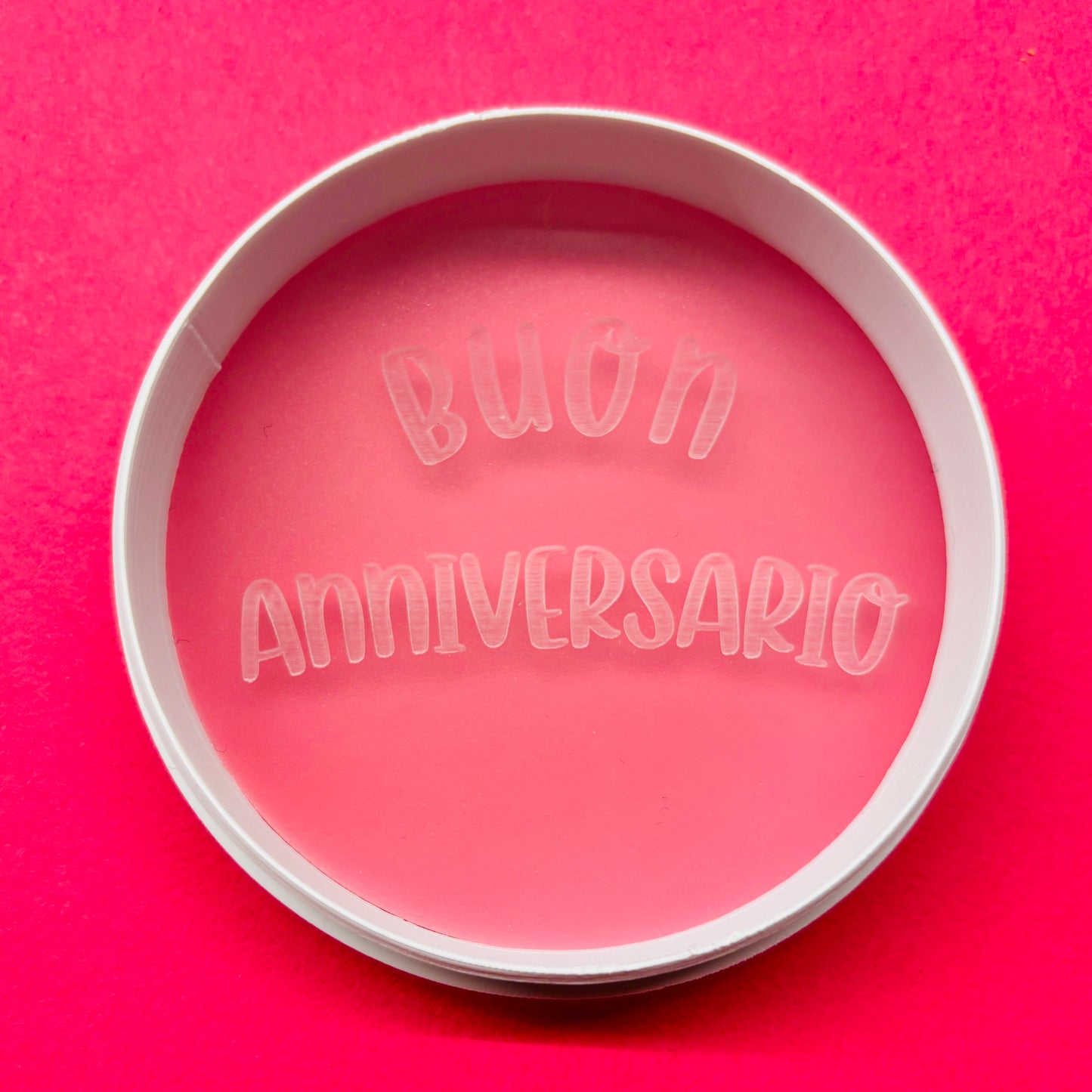 BuonAnniversario!AcrilicStamp