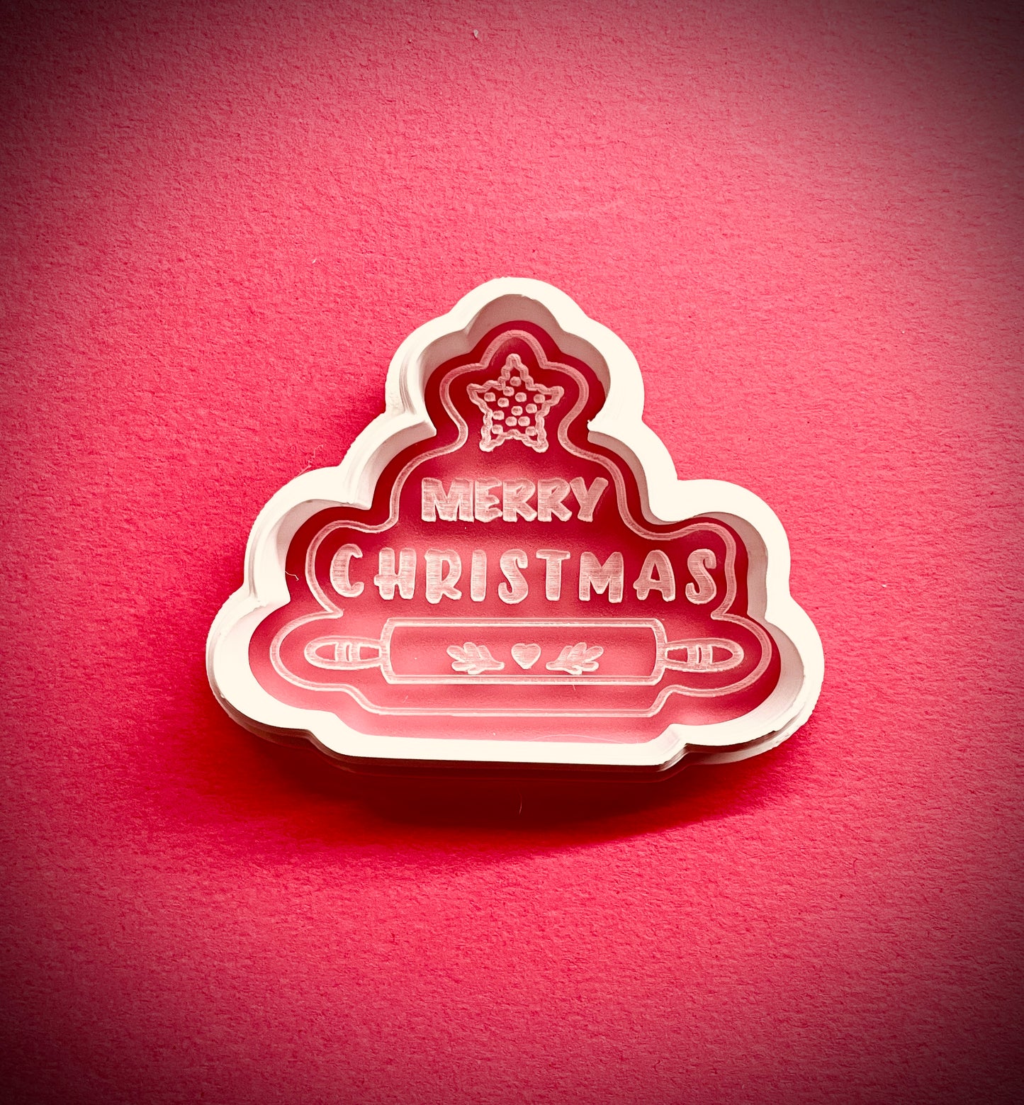 CookieMerryChristmas!AcrilicStamp