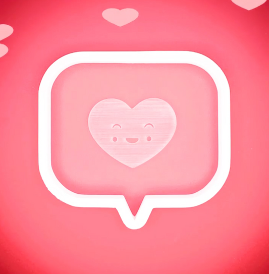 EmoticonLove!AcrilicStamp