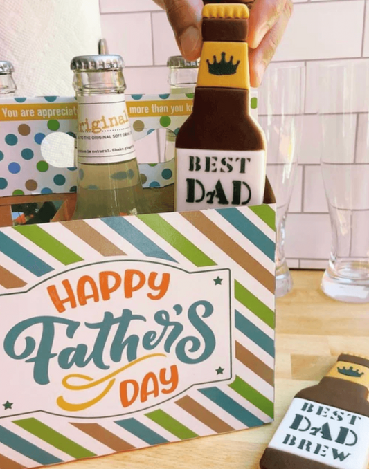 Father’s Day Cookie Caddy - made by Miss Cookie Packaging