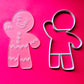 GingerbreadBig!AcrilicStamp 20-22 cm