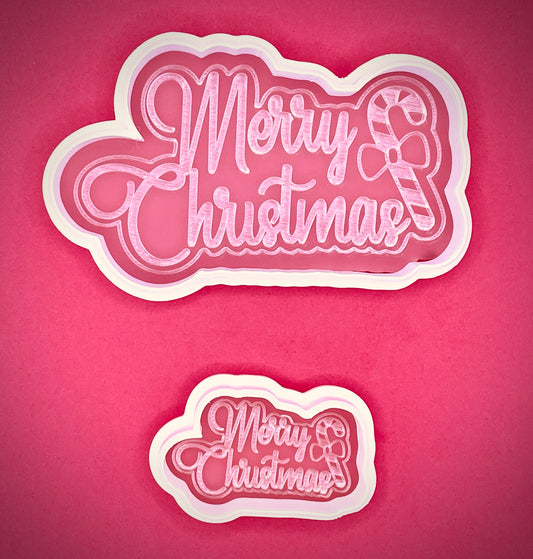 MerryChristmasCandyCane!AcrilicStamp