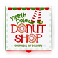 “North Pole Donut Shop” Cookie Box - made by Miss Cookie Packaging 1 pezzo