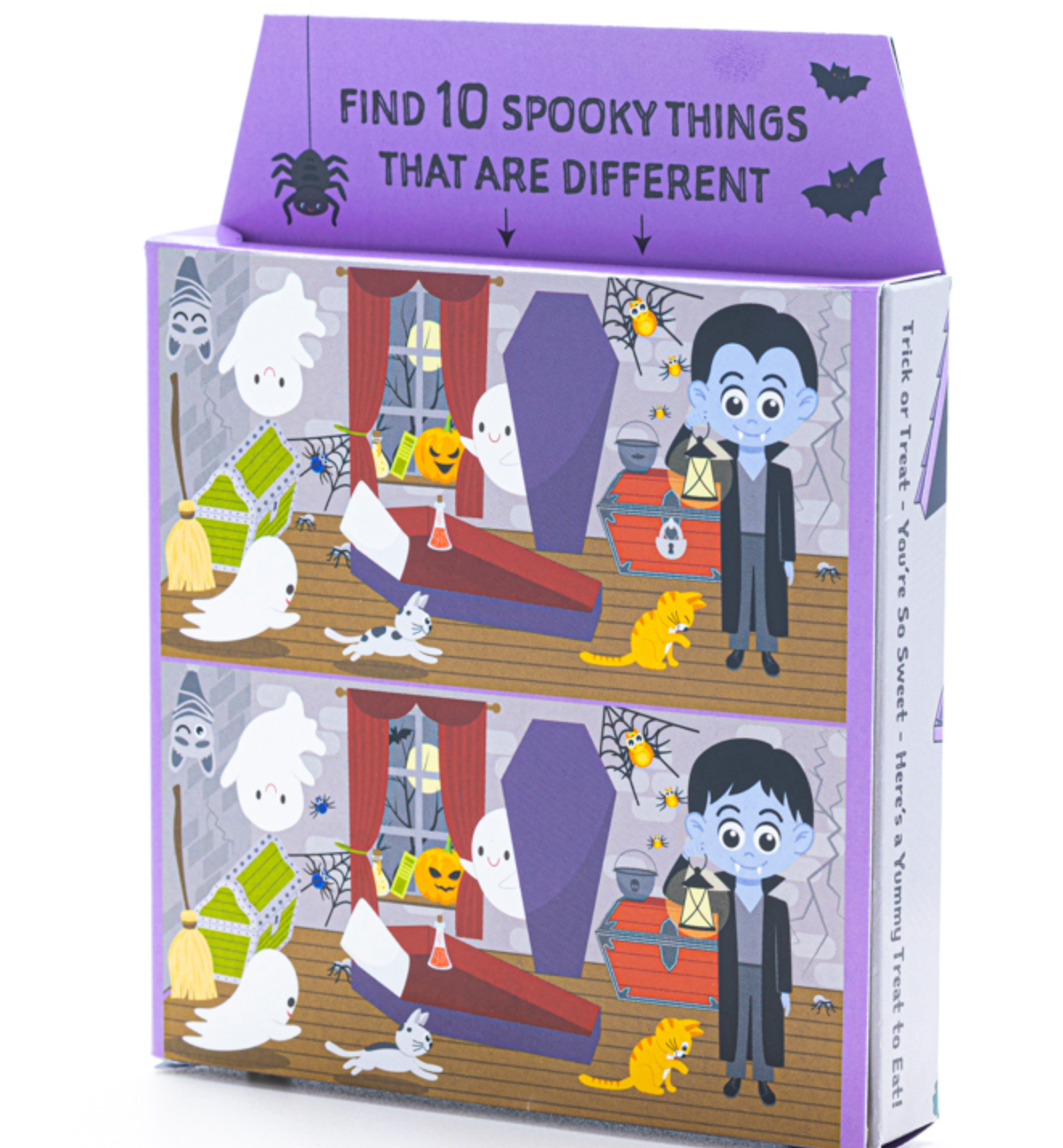 TRICK or TREAT Halloween Cookie Box made by Miss Cookie Packaging 1 pezzo