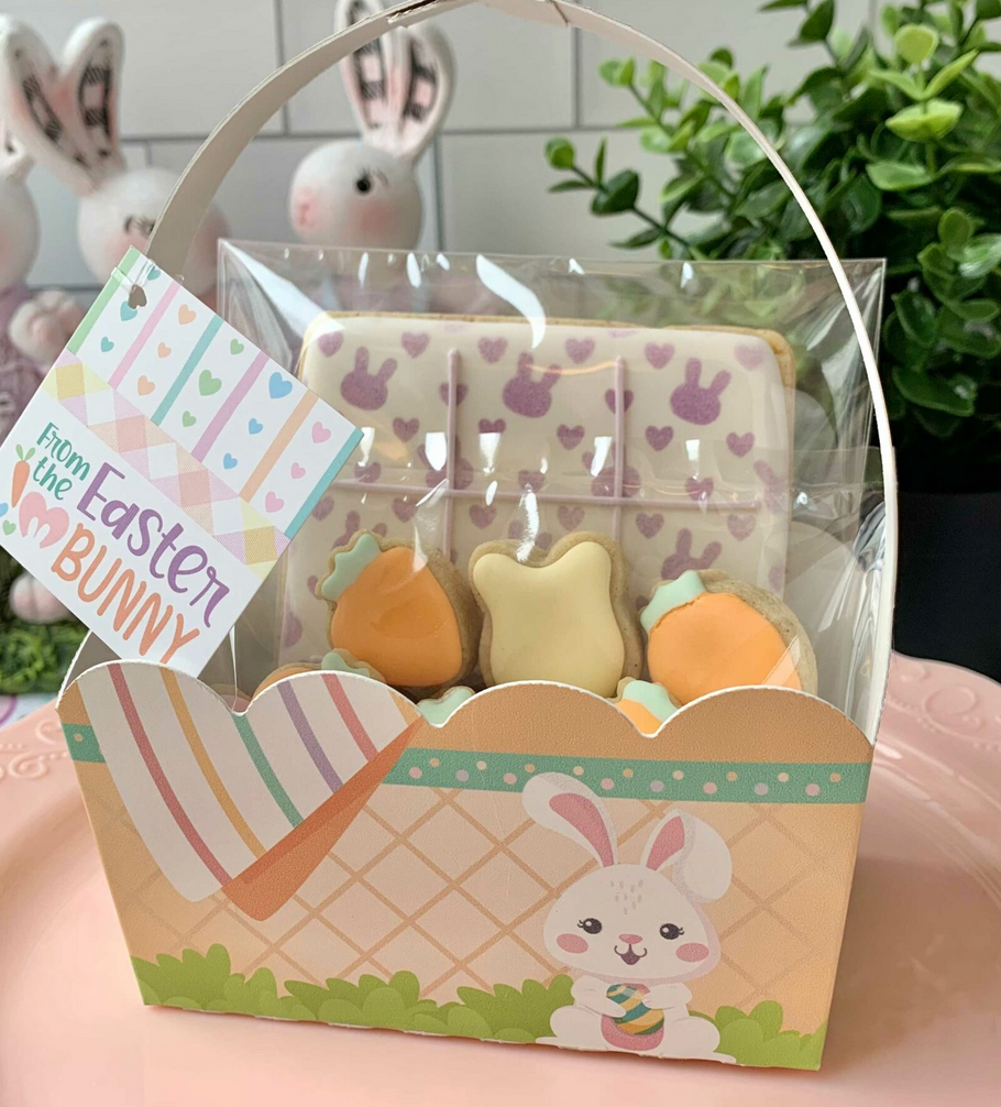 Easter Basket - made by Miss Cookie Packaging 1 pezzo