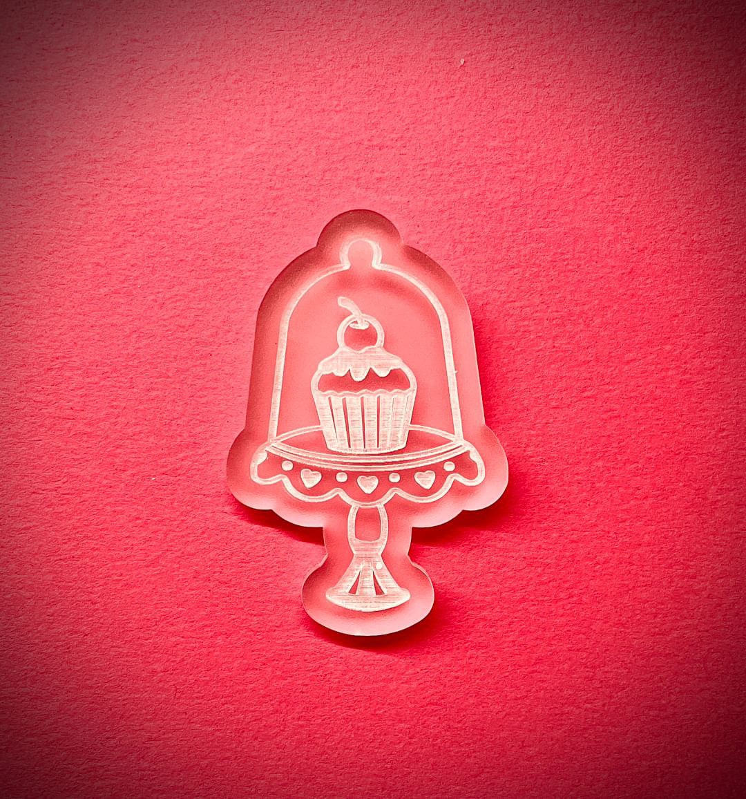 CupCakeCiliegia!AcrilicStamp