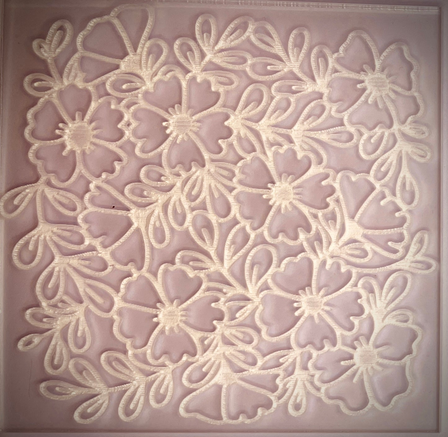 TextureFlowers!AcrilicStamp