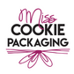 “Happy Holidays!” Cookie Pouches  made by Miss Cookie Packaging 1 pz