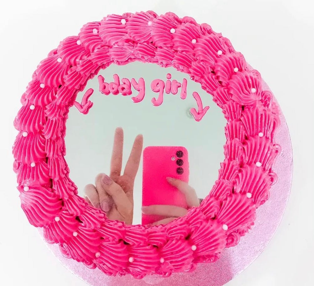 MirrorSelfieCake!Acrilic