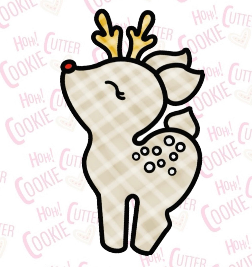 Santa Claus's Reindeer! CookieCutter