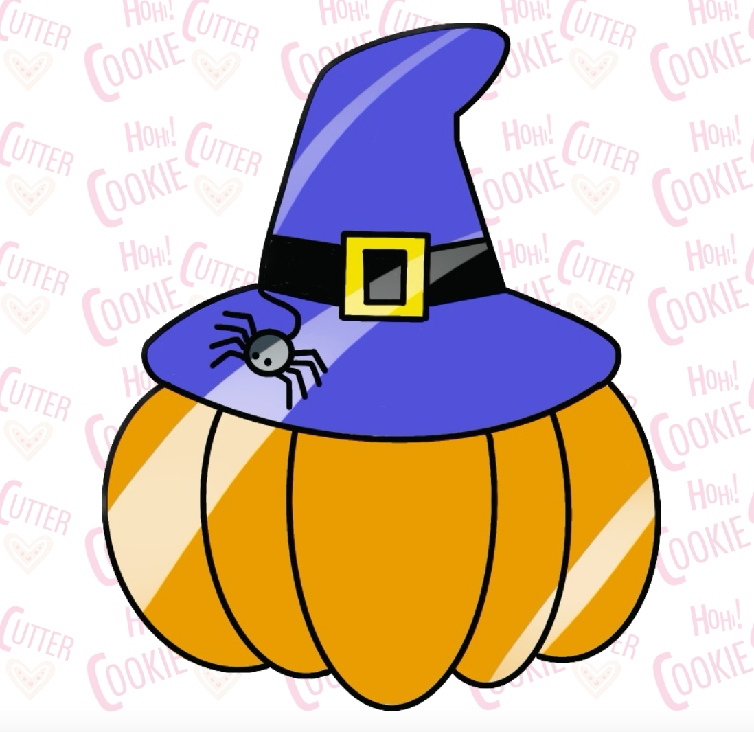 PumpkinHat Halloween CookieCutter