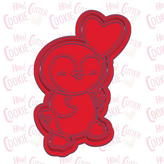 PinguinoLove! CookieCutter